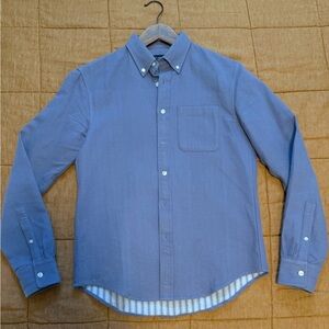 Lavender Blue warm winter Button-Down Shirt